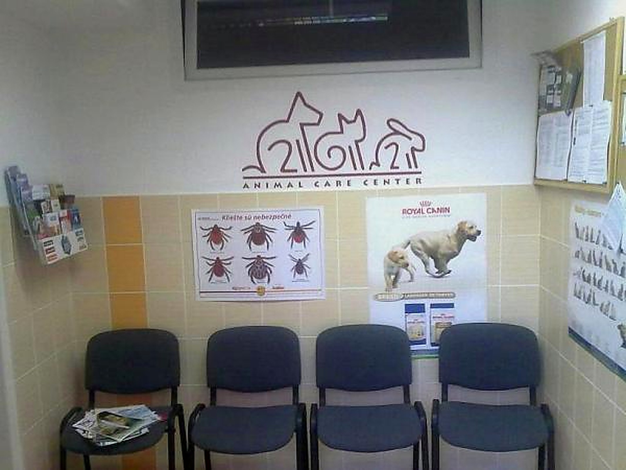 Čakáreň veterinárnej ambulancie v Považskej Bystrici